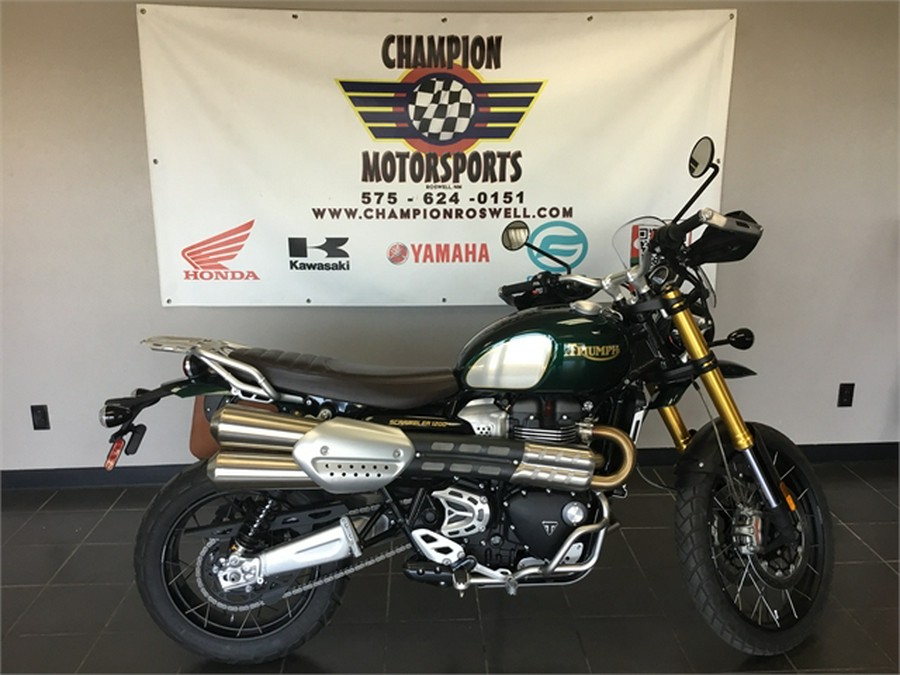 2022 Triumph Scrambler 1200 Steve McQueen Edition