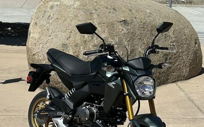 2025 Kawasaki Z125 PRO Cypher Camo Beige