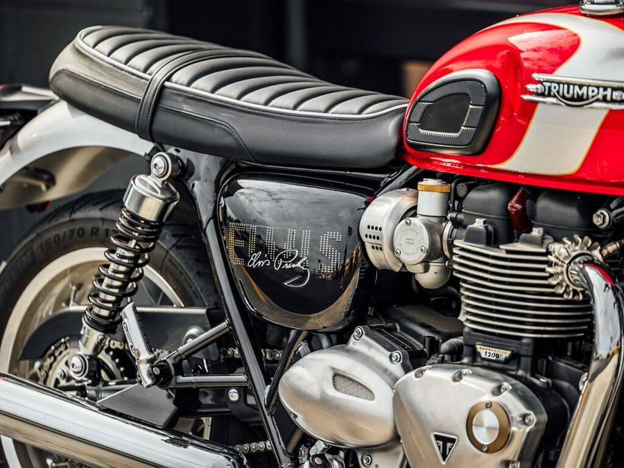 2025 Triumph Bonneville T120 Elvis Presley Limited Edition