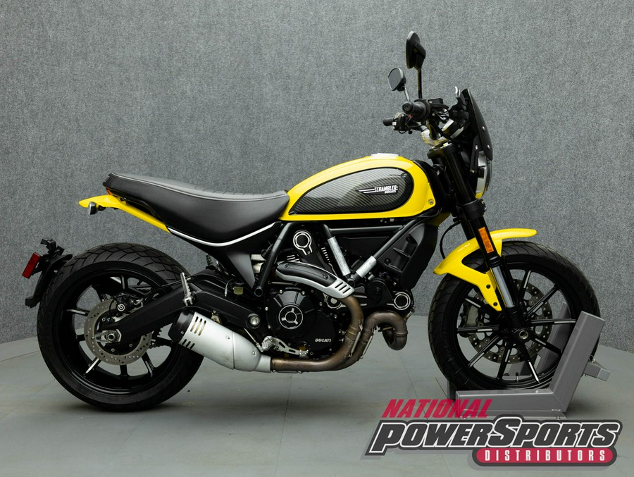 2020 DUCATI SCRAMBLER ICON 800 W/ABS