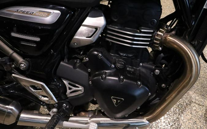 2024 Triumph Speed 400 Phantom Black / Storm Grey