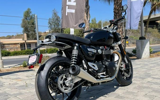 2024 Triumph Speed Twin 1200 Jet Black