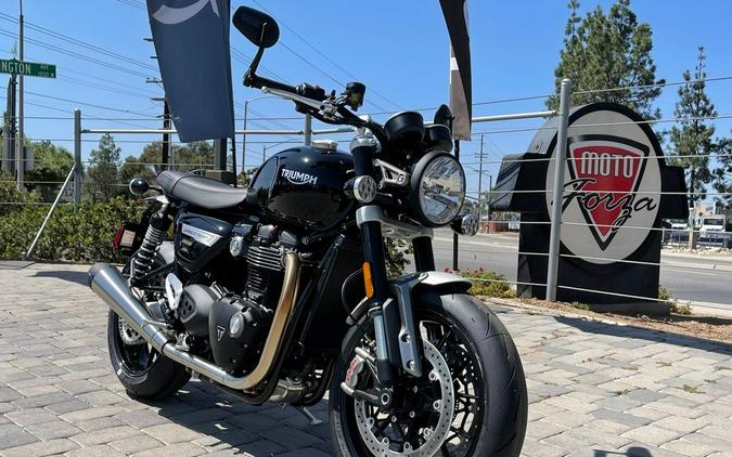 2024 Triumph Speed Twin 1200 Jet Black