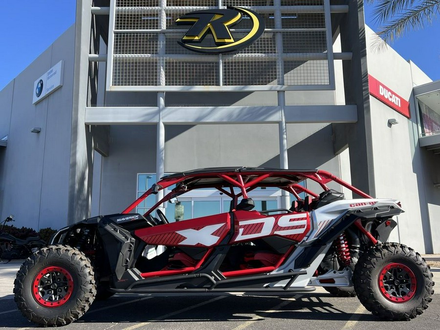 2025 Can-Am® Maverick X3 MAX X ds Turbo RR Fiery Red & Hyper Silver