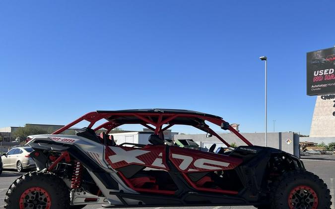 2025 Can-Am® Maverick X3 MAX X ds Turbo RR Fiery Red & Hyper Silver