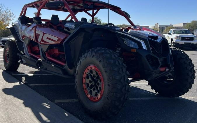 2025 Can-Am® Maverick X3 MAX X ds Turbo RR Fiery Red & Hyper Silver