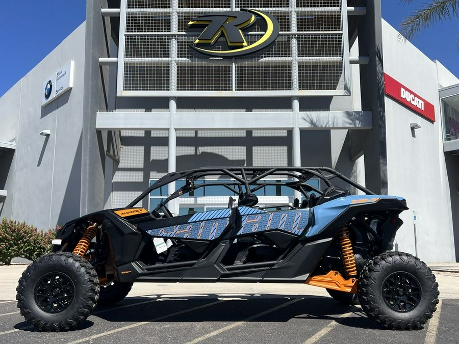 2026 Can-Am® Maverick X3 Max RS Turbo RR Scandi Blue & Orange Crush