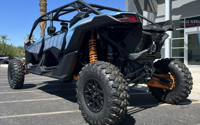 2026 Can-Am® Maverick X3 Max RS Turbo RR Scandi Blue & Orange Crush