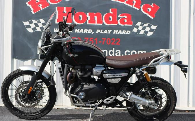 2020 Triumph Scrambler 1200 XC - Showcase Jet Black/Matte Black