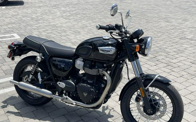 2024 Triumph Bonneville T100 Jet Black