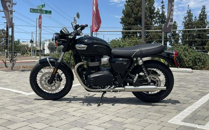 2024 Triumph Bonneville T100 Jet Black