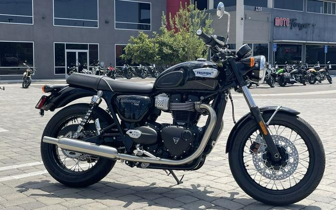 2024 Triumph Bonneville T100 Jet Black