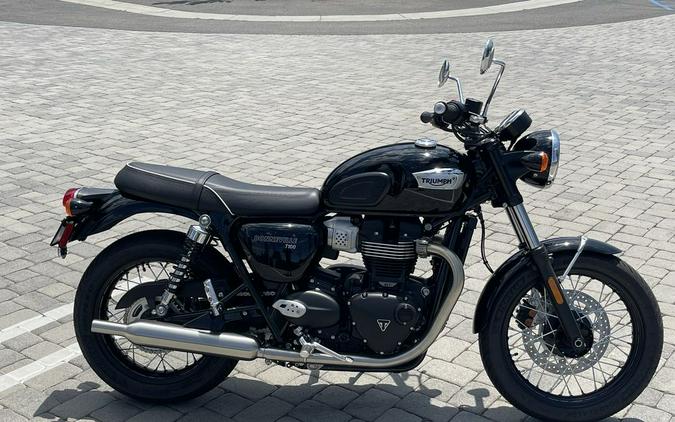 2024 Triumph Bonneville T100 Jet Black