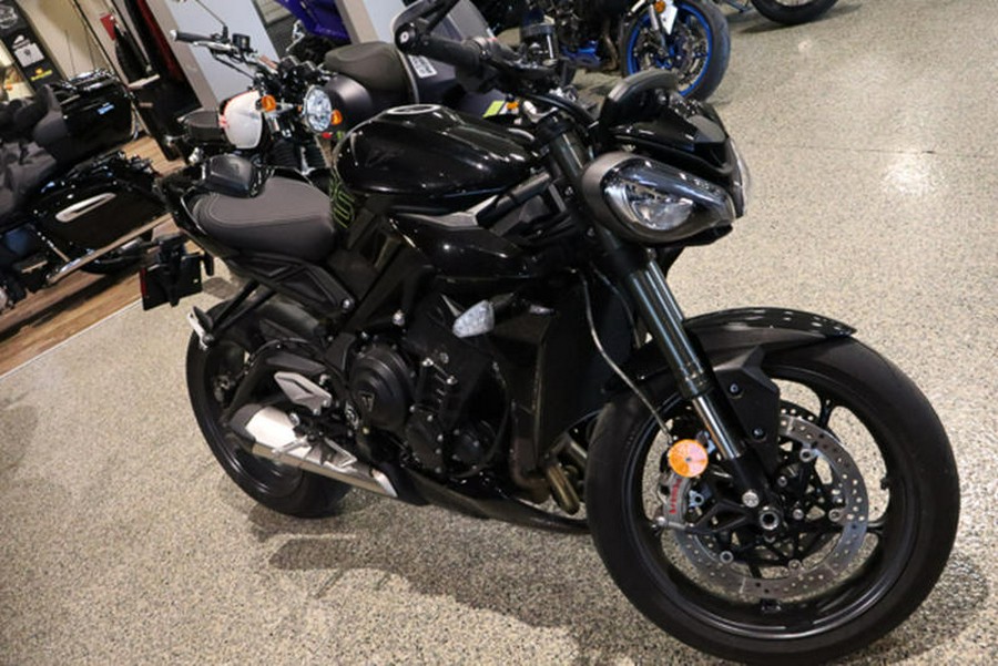2025 Triumph Street Triple 765 RS Phantom Black