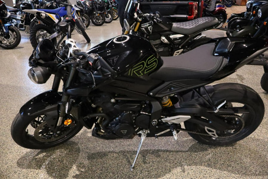 2025 Triumph Street Triple 765 RS Phantom Black