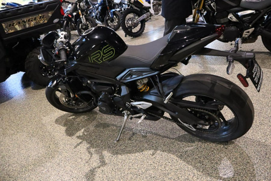2025 Triumph Street Triple 765 RS Phantom Black
