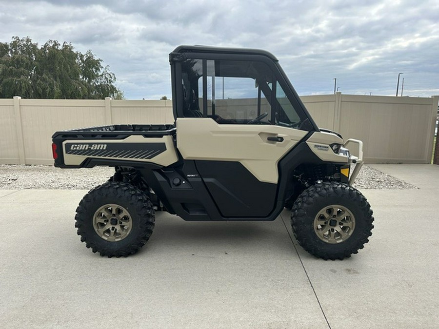 2025 Can-Am Defender Limited HD10 Desert Tan & Stealth Black