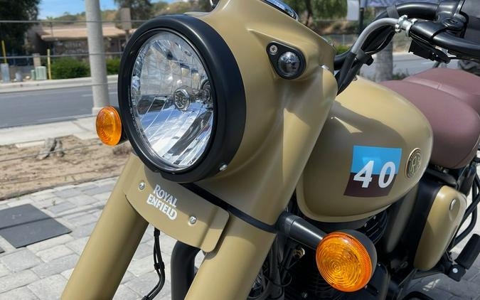 2023 Royal Enfield Classic 350 Signals Desert Sand