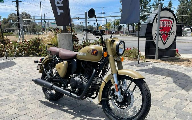 2023 Royal Enfield Classic 350 Signals Desert Sand