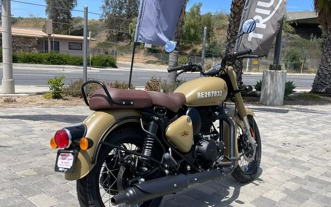 2023 Royal Enfield Classic 350 Signals Desert Sand