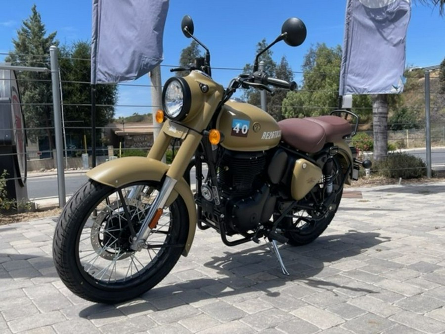 2023 Royal Enfield Classic 350 Signals Desert Sand