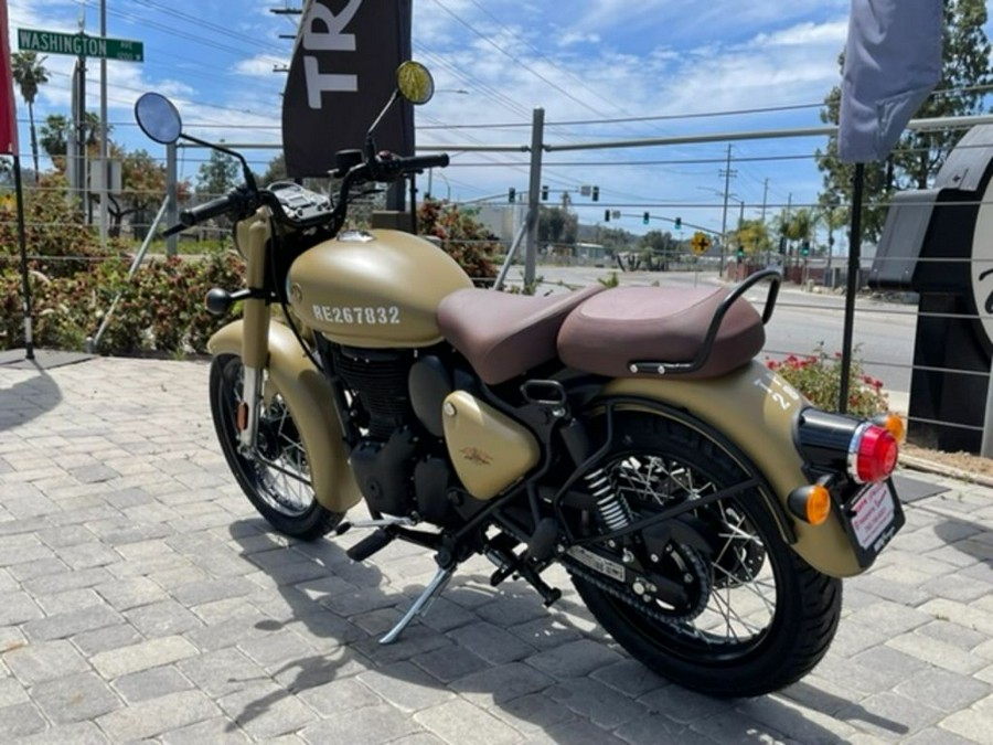 2023 Royal Enfield Classic 350 Signals Desert Sand