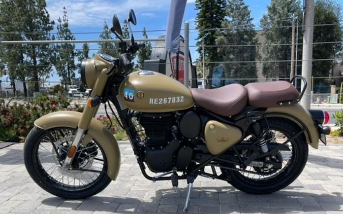 2023 Royal Enfield Classic 350 Signals Desert Sand