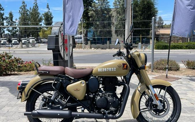 2023 Royal Enfield Classic 350 Signals Desert Sand