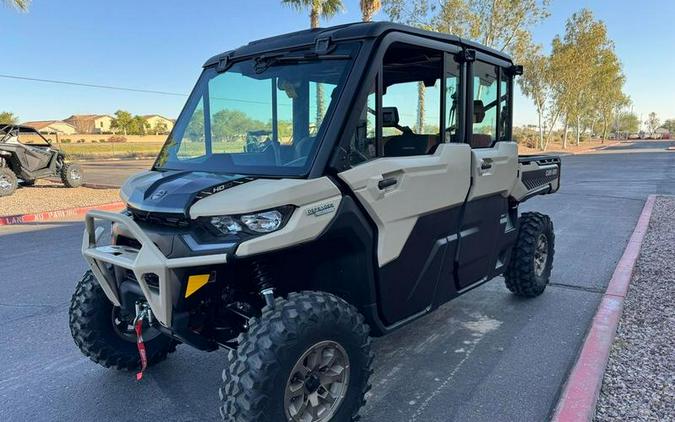 2024 Can-Am® Defender MAX Limited HD10 Desert Tan & Timeless Black