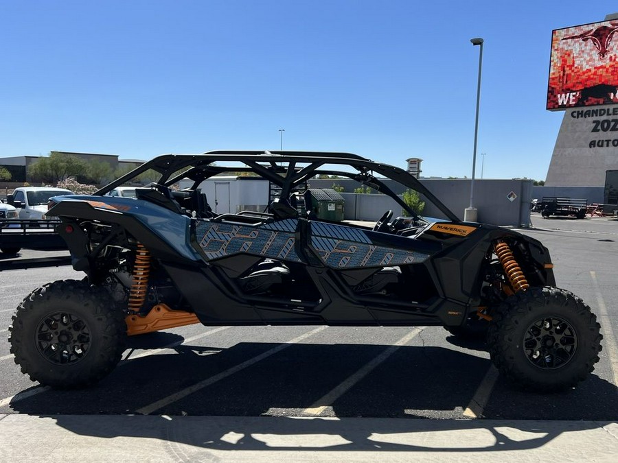 2026 Can-Am® Maverick X3 Max RS Turbo RR Scandi Blue & Orange Crush