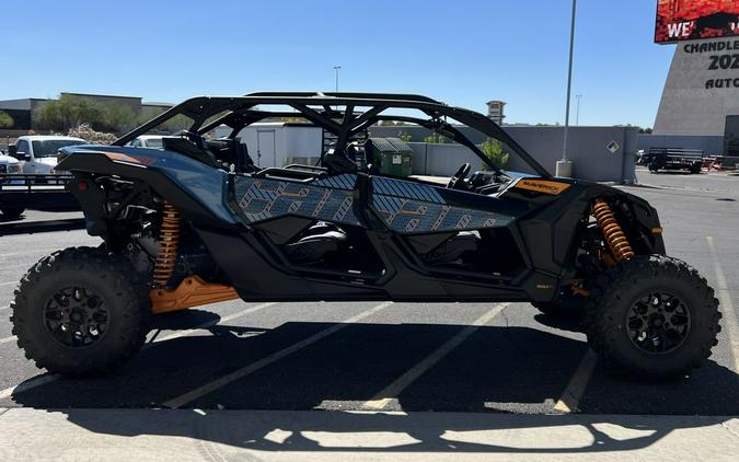 2026 Can-Am® Maverick X3 Max RS Turbo RR Scandi Blue & Orange Crush