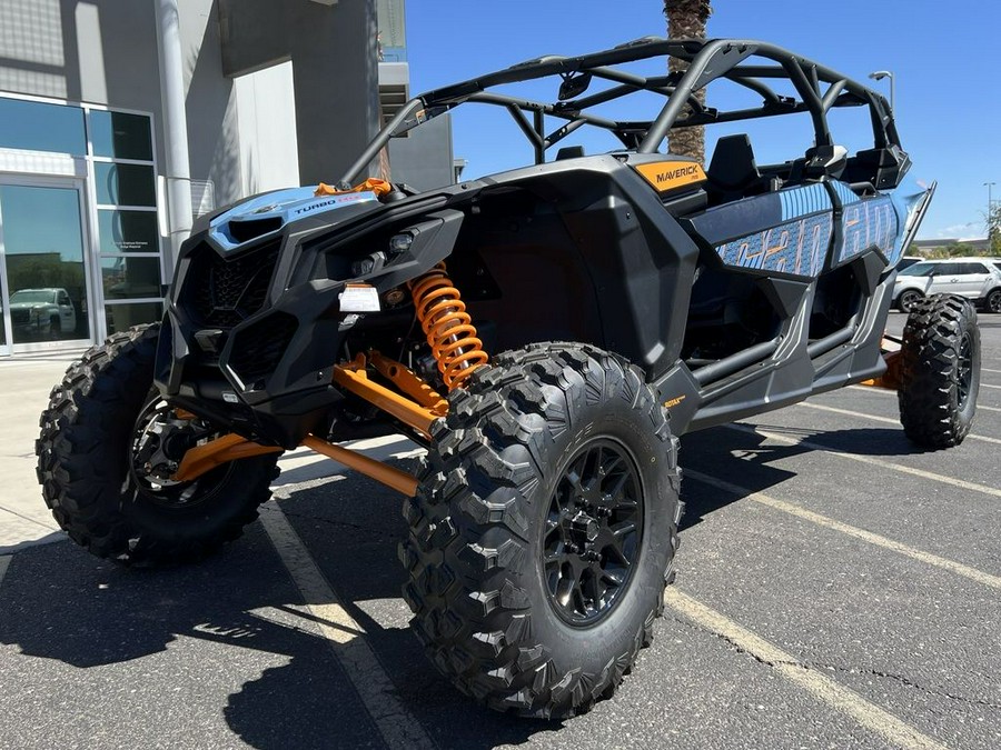 2026 Can-Am® Maverick X3 Max RS Turbo RR Scandi Blue & Orange Crush