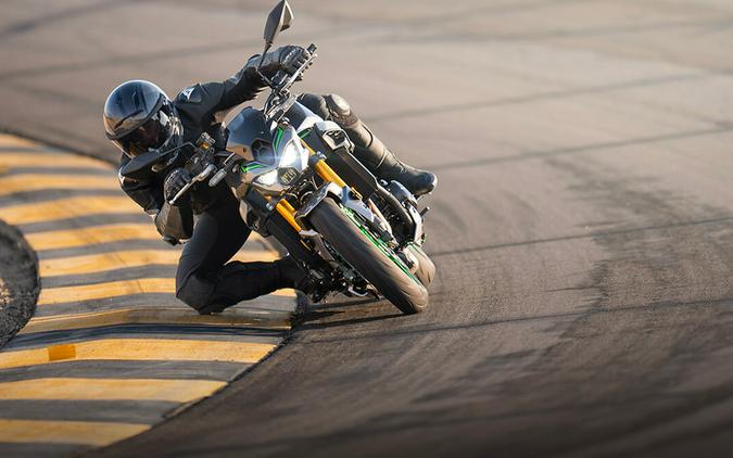 2025 Kawasaki Z900 SE ABS Metallic Matte Graphite Gray/Ebony/Metallic Graphite Gray - 109575