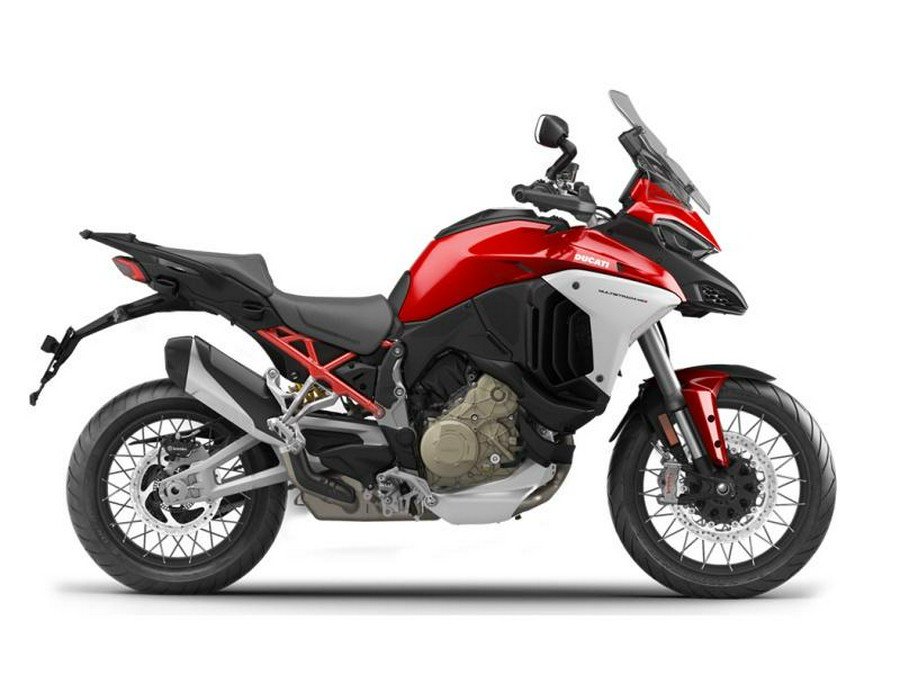 2021 Ducati Multistrada V4S Ducati Red / Spoked Wheels