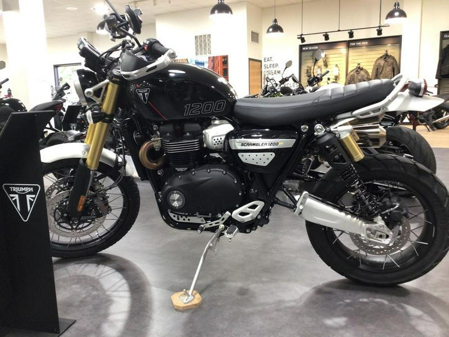 2025 Triumph Scrambler 1200 XE Phantom Black Storm Grey