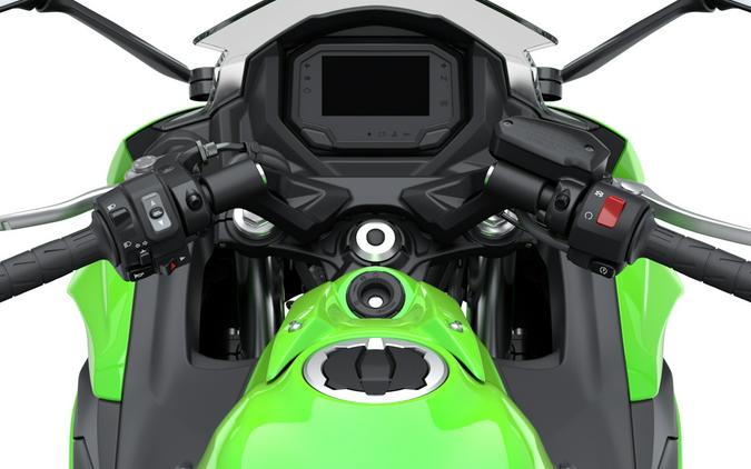 2025 Kawasaki Ninja 650 KRT Edition ABS Lime Green/Ebony/Pearl Blizzard White - 109570