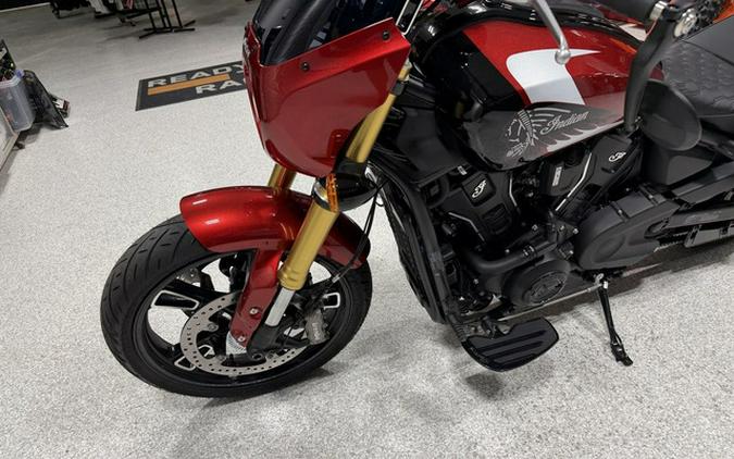 2026 Indian 101 Scout Sunset Red Metallic