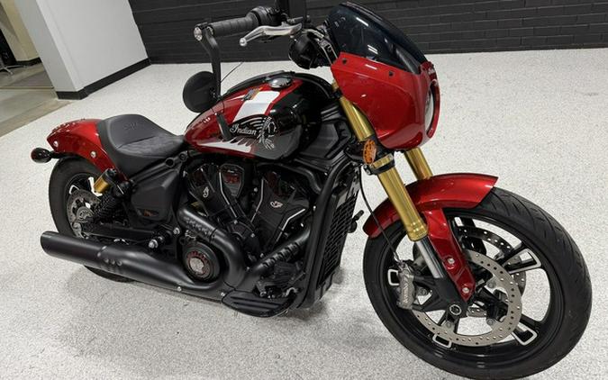 2026 Indian 101 Scout Sunset Red Metallic