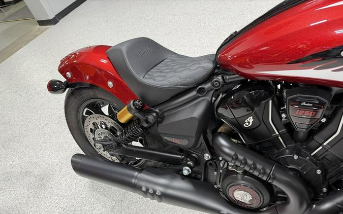 2026 Indian 101 Scout Sunset Red Metallic