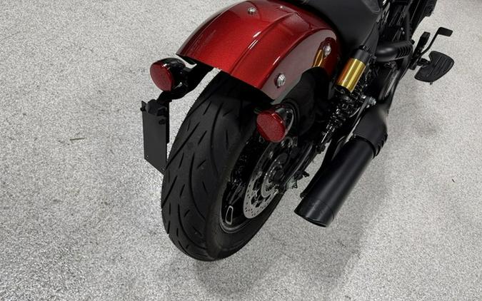 2026 Indian 101 Scout Sunset Red Metallic