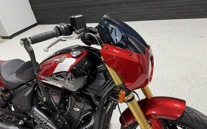 2026 Indian 101 Scout Sunset Red Metallic