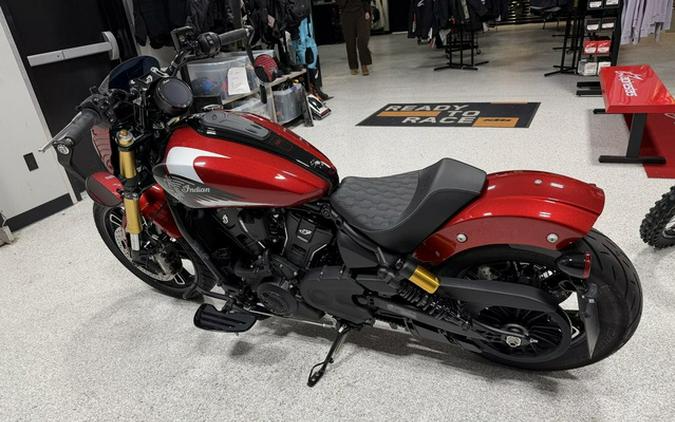 2026 Indian 101 Scout Sunset Red Metallic
