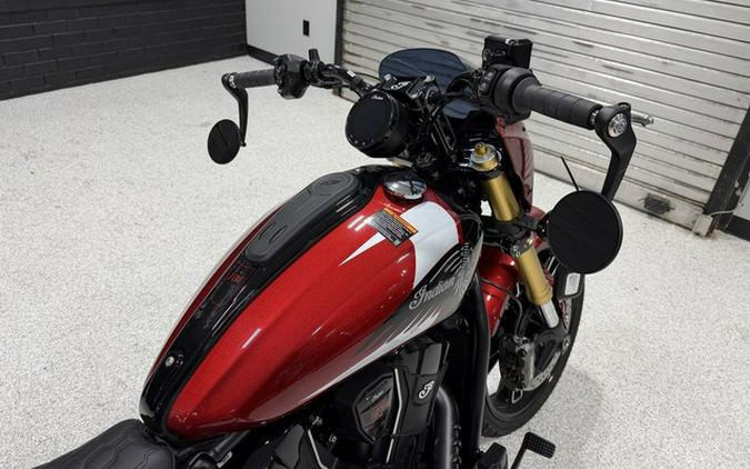 2026 Indian 101 Scout Sunset Red Metallic