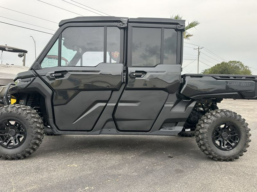 New 2025 CAN-AM DEFENDER MAX LONE STAR CAB HD10 STEALTH BLACK