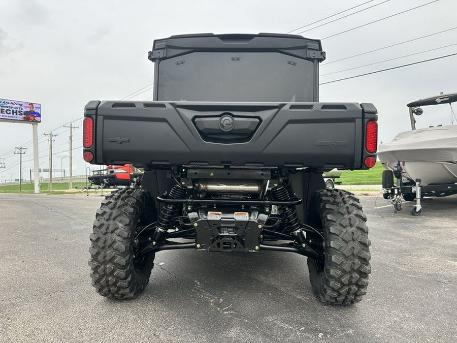 New 2025 CAN-AM DEFENDER MAX LONE STAR CAB HD10 STEALTH BLACK