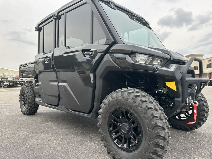 New 2025 CAN-AM DEFENDER MAX LONE STAR CAB HD10 STEALTH BLACK