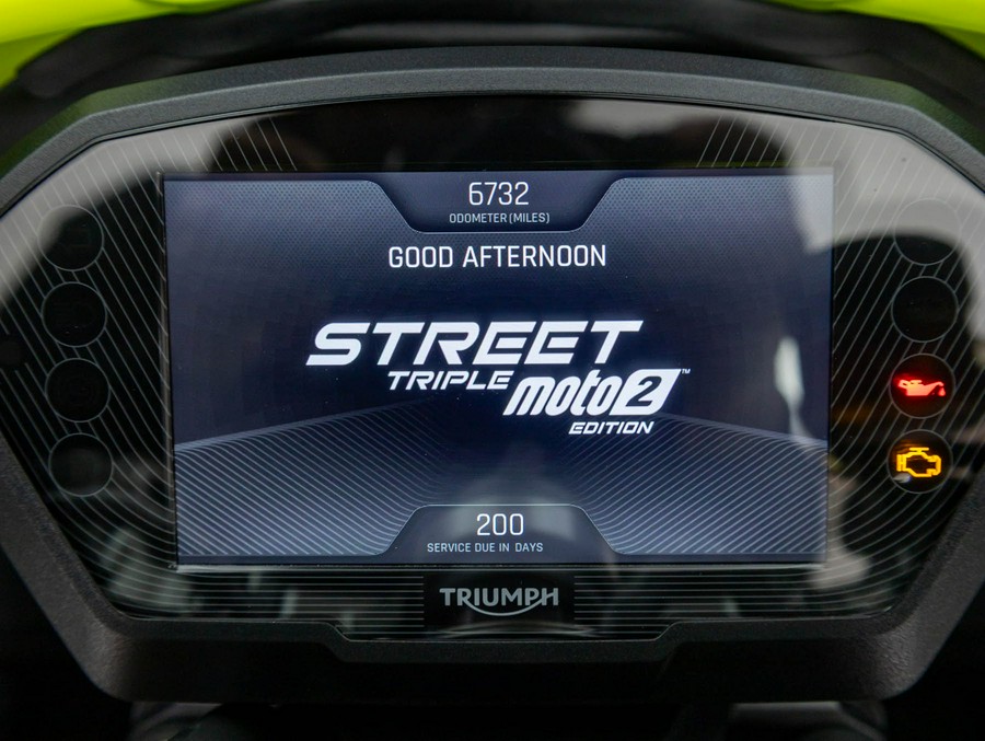 2024 TRIUMPH STREET TRIPLE 765 MOTO2 EDITION