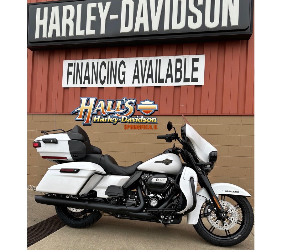 2024 Harley-Davidson Ultra Limited White Onyx Pearl