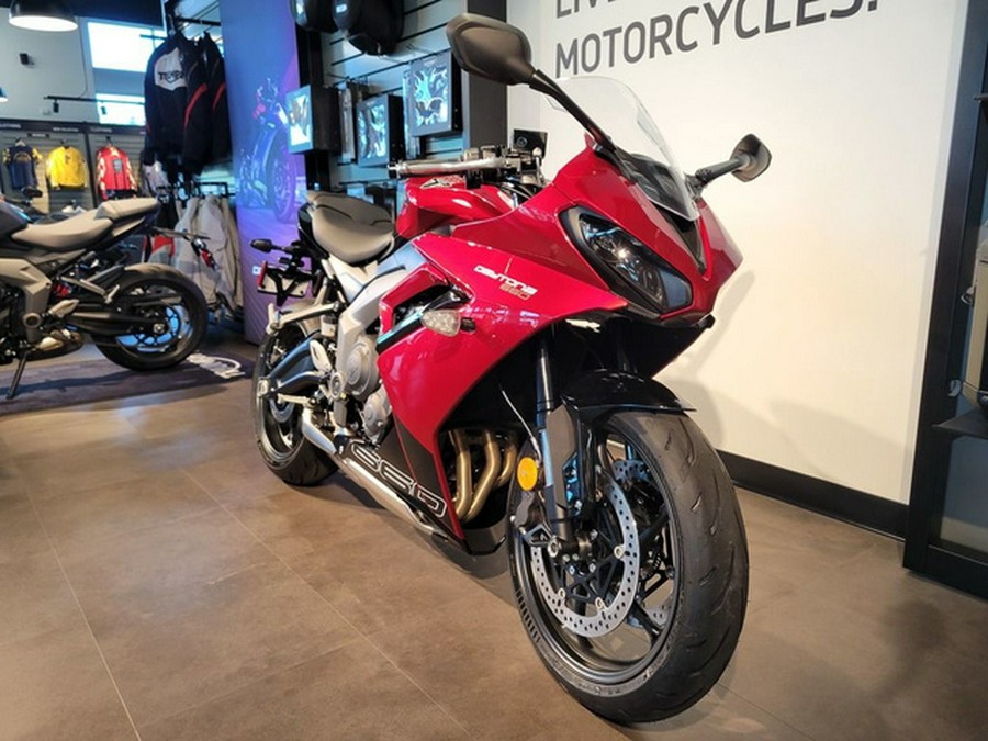 2025 Triumph Daytona 660 Carnival Red/Sapphire Black 660