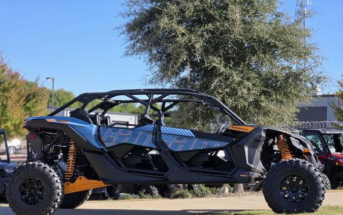 2026 Can-Am® Maverick X3 Max RS Turbo RR Scandi Blue & Orange Crush